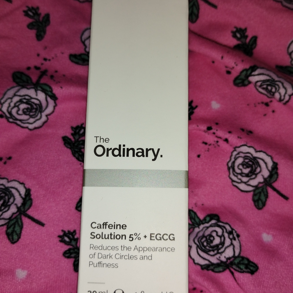 The Ordinary Caffeine Solution 5% + EGCG — White and Silver Box